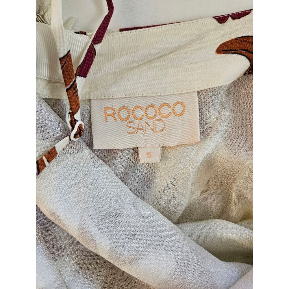 NWOT Rococo Sand Bias Halter Maxi Dress, Size S - Picture 6 of 12